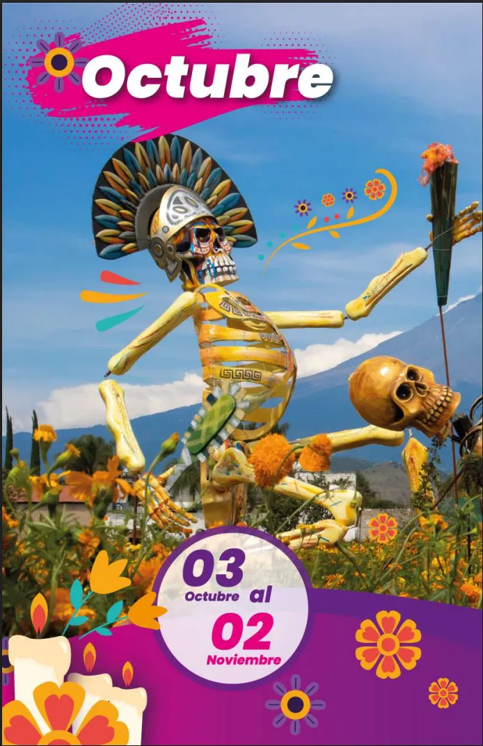 Póster Valle de Catrinas 2025